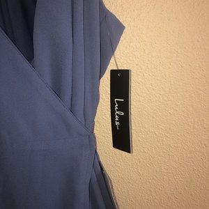 Lulus High Low Wrap Dress